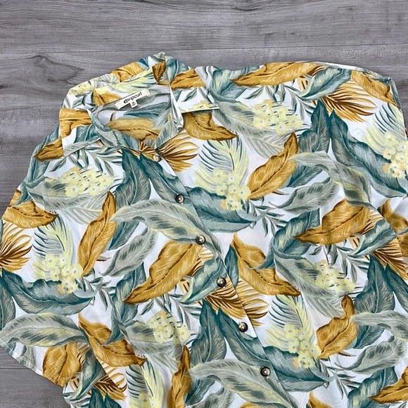 ☀️RIP CURL☀️ TROPIC SOL SHIRT COVER UP - Picture 5 of 12